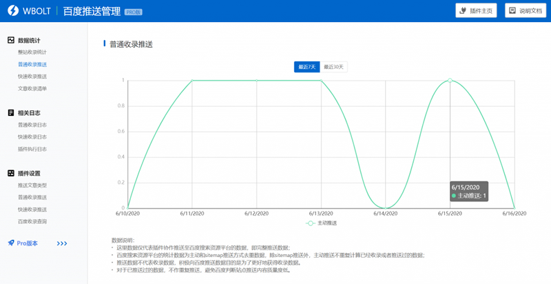 WordPress 百度搜索推送管理 插件 Pro v3.2.7无限制版