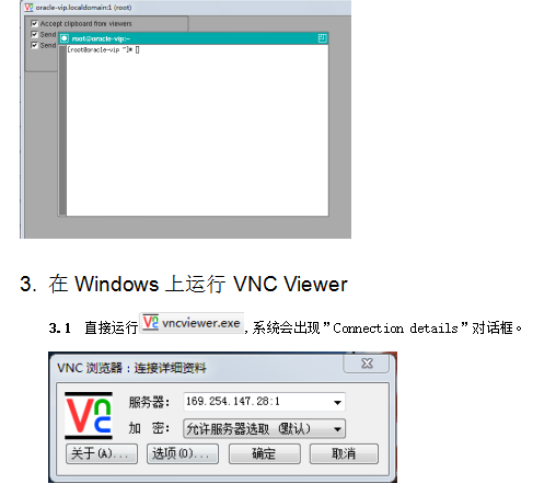 Linux远程工具RealVNC 安装配置手册V1.0 中文