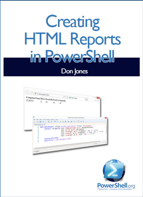 Creating HTML Reports In PowerShell 英文