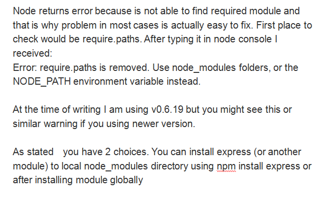 Windows系统下nodejs安装及配置 中文