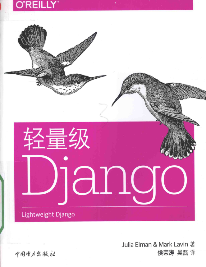 轻量级Django 完整版 中文pdf