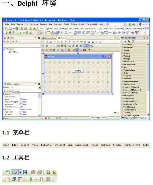 Delphi入门 中文