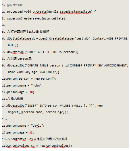 Android中SQLite应用详解 中文