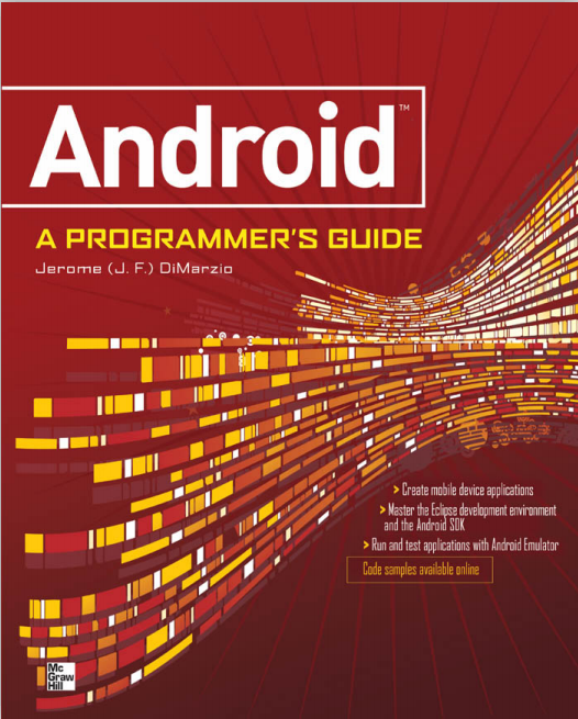 Android A Programmer’s Guide 英文版 PDF