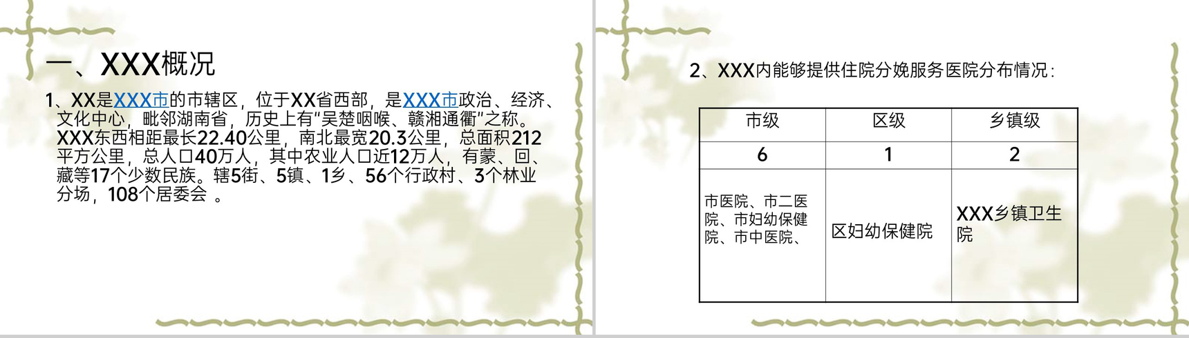 绿色简约风艾滋病梅毒乙肝三病阻断项目工作介绍PPT模板