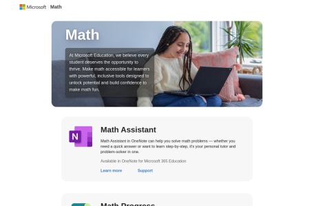 Microsoft数学求解器