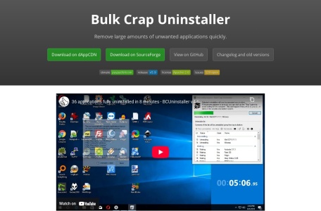 Bulk Crap Uninstaller