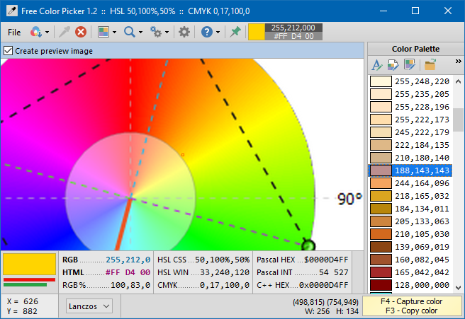 Free Color Picker