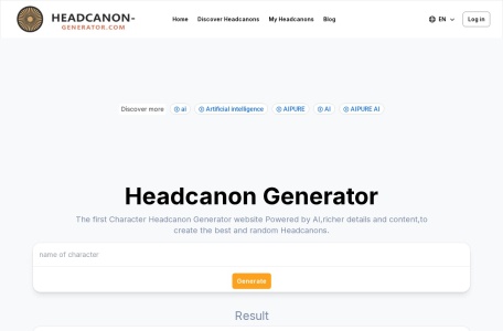 Headcanon Generator-角色脑补生成器