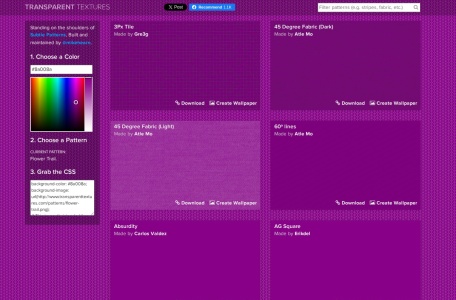 Transparent Textures