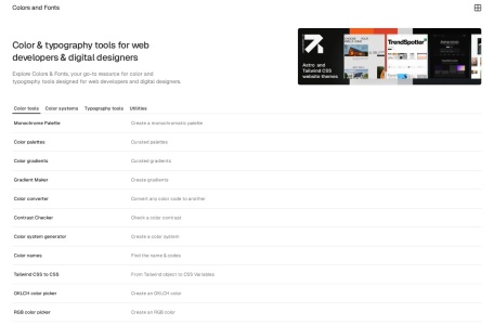Colors and Fonts