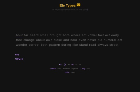 Eletypes