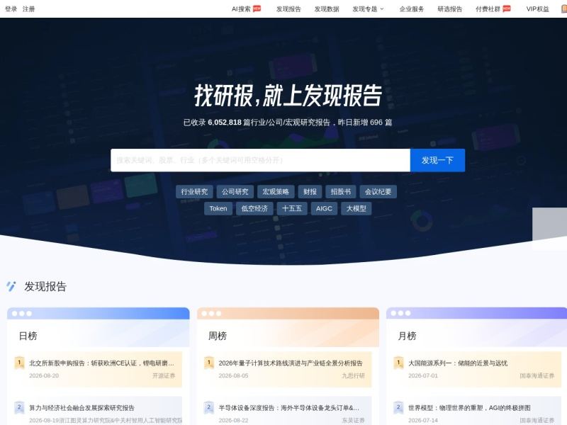 发现报告