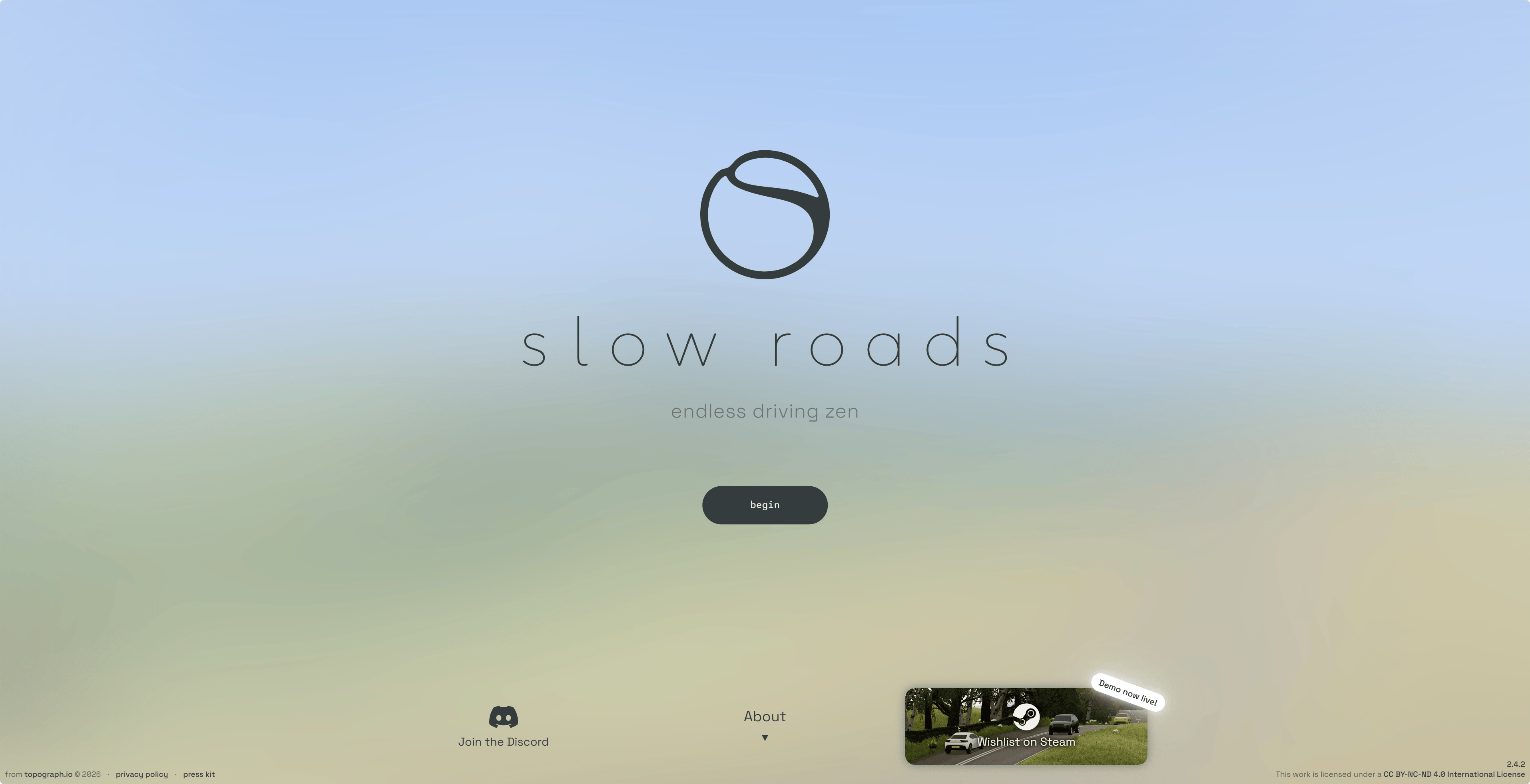 Slow Roads