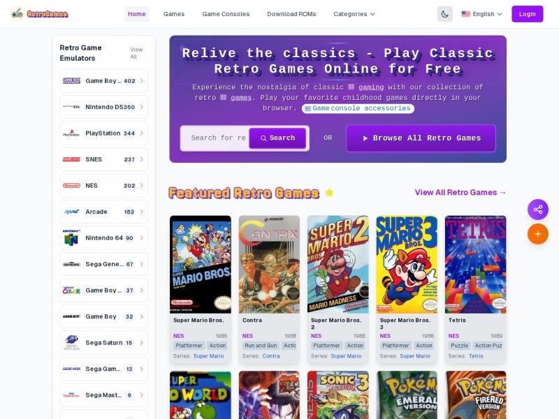 RetroGamesNexus