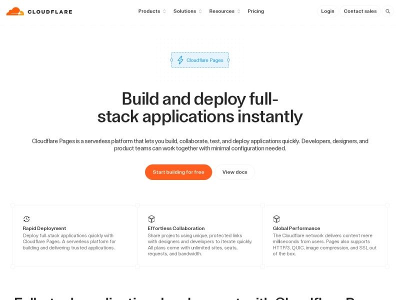 Cloudflare Pages